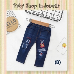LT090 Celana Panjang Jeans Anak Laki laki Celana Panjang Jins Anak Cowok Gitars  large